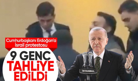İsrail ile ticareti protesto ettikleri için tutuklanan 9 genç tahliye edildi