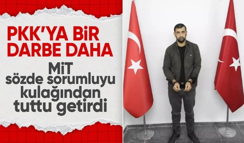MİT, PKK'nın Suriye’deki sözde sorumlularından Serhat Özmen'i yakalayıp getirdi