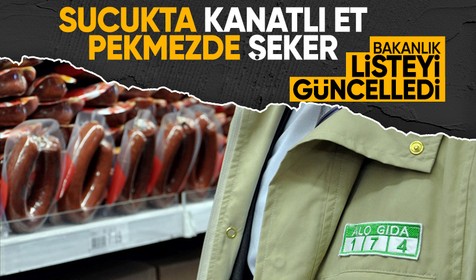 Taklit ve tağşiş listesi güncellendi: Pekmez ve peynirde büyük hile!