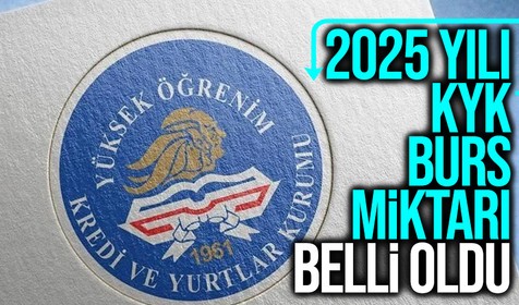 2025 yılı üniversite KYK burs/kredi miktarı 3 bin TL oldu.