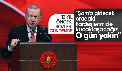 Cumhurbaşkanı Erdoğan’ın Suriye'yle ilgili 12 yıl önceki sözleri gündemde