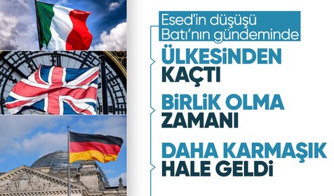 Esed'in düşüşü sonrası! Batı'dan peş peşe rejim yorumu