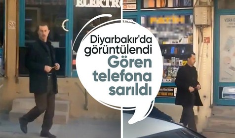 'Esad nerede?' Sorusuna cevap ararken Diyarbakır'da Esad'a benzeyen adam gündem oldu
