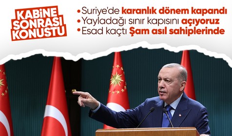 Cumhurbaşkanı Erdoğan'dan Suriye mesajı: Çağrılarımız eski rejim tarafından küstahça reddedildi