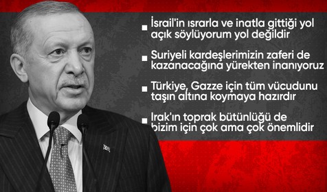 15. Büyükelçiler Konferansı... Cumhurbaşkanı Erdoğan'dan açıklamalar: İsrail'in inatla gittiği yol, açık söylüyorum yol değil