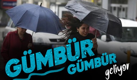 AKOM ve Meteoroloji saat verdi: Çok kuvvetli sağanak ve fırtına geliyor