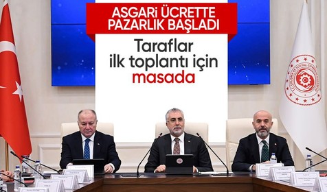 Asgari ücret pazarlığı başladı! Komisyon zam oranı için ilk toplantısını gerçekleştirdi