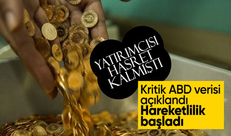 ABD enflasyon verisi açıklandı, altın yükselmeye başladı