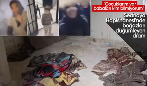 Suriye Sednaya'da senelerce süren zulüm: Çocuklarım var, babaları kim bilmiyorum
