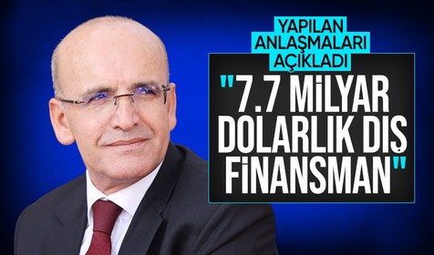 Hazine ve Maliye Bakanı Şimşek: 7.7 milyar dolarlık dış finansman sağlandı