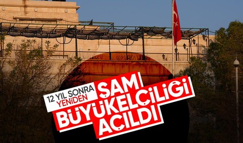 Türkiye'nin Şam Büyükelçiliği 12 yıl sonra açıldı