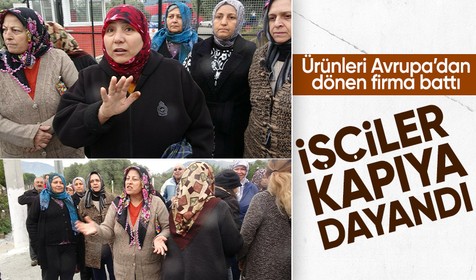 Aydın'da işten çıkarılan işçilerden eylem