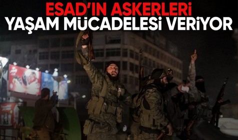 Rusya'ya kaçan Esad'ın askerleri çadırda hayatta kalma mücadelesi veriyor!