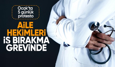 Aile hekimlerinden yeni grev: Ocak ayında 5 gün iş bırakma