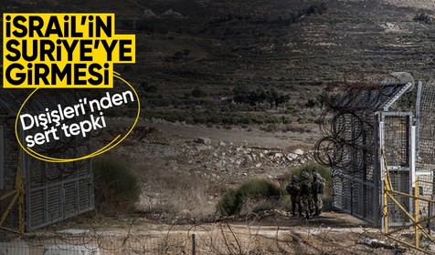 Dışişleri Bakanlığı: İsrail'in Golan Tepeleri'nde genişleme kararı işgal yoluyla sınır büyütmenin yeni aşaması