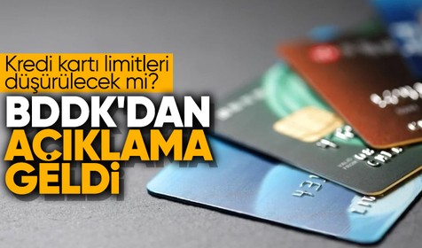 Kredi kartı limitleriyle ilgili ortaya atılan iddia tartışma yarattı! BDDK'dan açıklama var