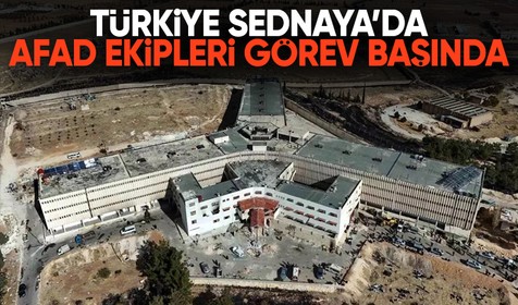 Türkiye Sednaya Hapishanesi'nde: Hayat kurtarma operasyonu
