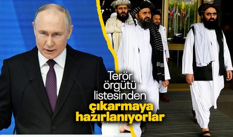 Bölgede dengeleri değiştirecek hamle! Rusya, Taliban'ı terör örgütü listesinden çıkarmaya hazırlanıyor