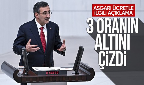Cevdet Yılmaz'dan asgari ücret açıklaması! Son 3 yılın oranlarını verdi, enflasyon vurgusu yaptı