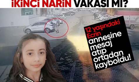 Diyarbakır'da kayıp alarmı! 12 yaşındaki Ecrin her yerde aranıyor