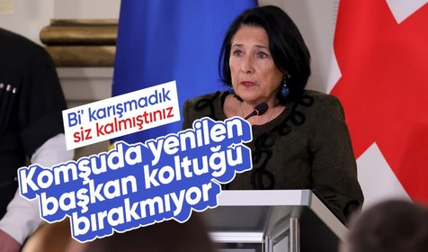 Gürcistan'da cumhurbaşkanlığı seçimlerini kaybeden Zurabişvili: Görevi teslim etmeyeceğim