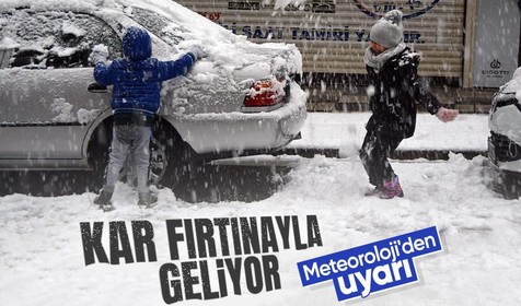 Kar fırtınayla geliyor! Meteoroloji'den turuncu kodlu kar yağışı uyarısı☃️🌨️