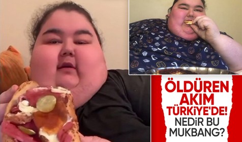Öldüren akım Türkiye'de! Mukbang ünlü fenomeni hastanelik etti