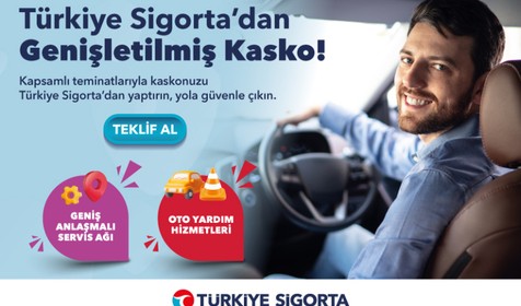 Türkiye Sigorta, Kaskoda Geniş Teminatlarla Güvence Sağlıyor!