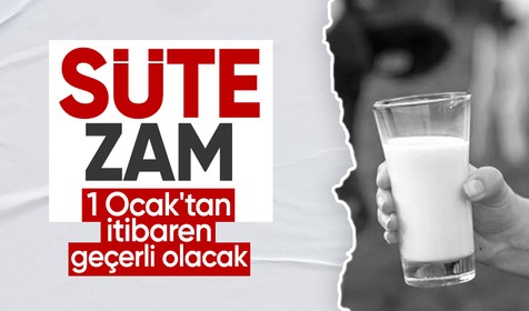 Ulusal Süt Konseyi çiğ süt fiyatını belirledi: 1 Ocak'tan itibaren geçerli olacak
