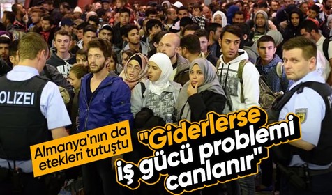 Almanya'da gündem Suriyeli iş gücü: Göçmenler giderse problem canlanır