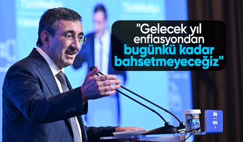 Cevdet Yılmaz'dan enflasyon açıklaması: Gelecek yıl bugünkü kadar bahsetmeyeceğiz