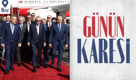 Cumhurbaşkanı Erdoğan Mısır'da: Suriye'de toprak bütünlüğü önemli
