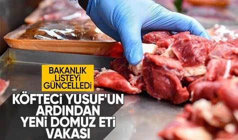 Domuz eti skandalı büyüyor: Köfteci Yusuf’tan sonra yeni firmalar açıklandı!