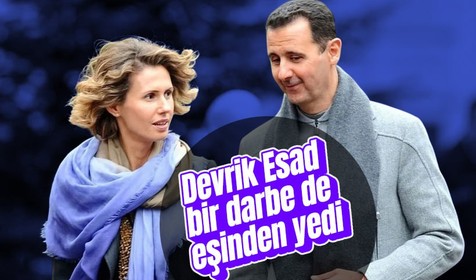 Devrik Esad bir darbe de eşi Esma Esad'dan yedi! Boşanma davası açıyor