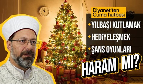 Diyanet'ten yılbaşı temalı 'Cuma hutbesi'! Milli piyango oynamak haram mı?