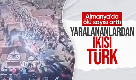 Almanya'da Noel pazarı kana bulandı! Ölü sayısı 4'e yükseldi