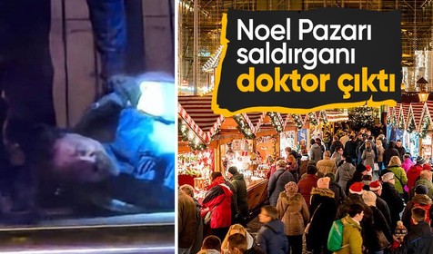Almanya'da Noel pazarına aracıyla dalan saldırganın kimliği belli oldu