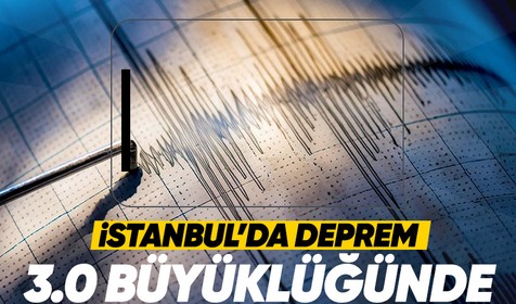 İstanbul Avcılar'da 3.0 büyüklüğünde deprem