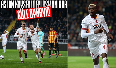 Puan farkı 8'e çıktı! Aslan Kayseri deplasmanında güle oynaya kazandı