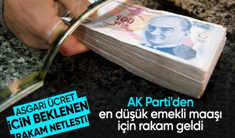AK Parti'den en düşük emekli maaşı için rakam geldi! Asgari ücret için de beklenti ortaya çıktı