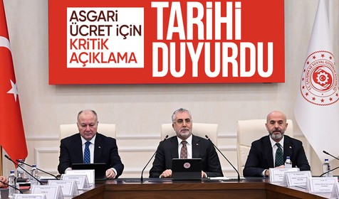 Bakan Işıkhan asgari ücretin belli olacağı tarihi duyurdu