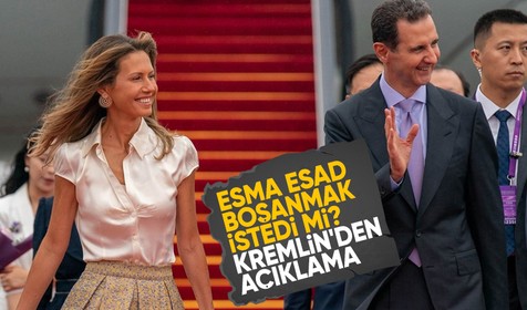 Rusya'dan, Esad'ın eşinin boşanmak istediği iddialarına ilişkin açıklama