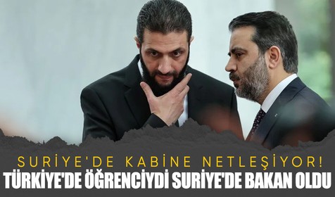 Suriye'de kabine netleşiyor! Türkiye'de öğrenciydi Suriye'de Bakan oldu