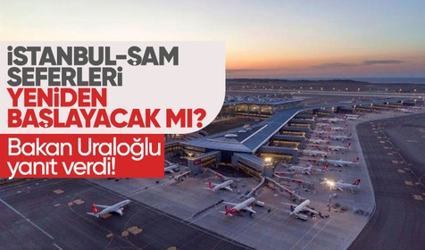 Bakan Uraloğlu yanıtladı! İstanbul-Şam seferleri başlayacak mı?