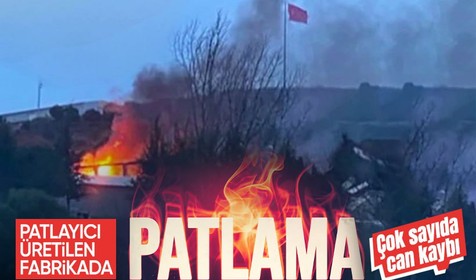 Balıkesir'de patlayıcı üretilen fabrikada patlama! 11 can kaybı, 7 yaralı