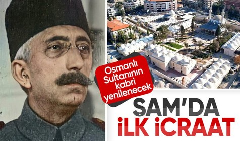 Şam’da ilk icraat: Sultan Vahdettin’in kabri yenilenecek