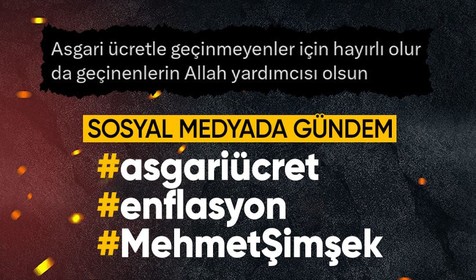 Asgari ücret 22 bin 104 lira oldu, vatandaş sosyal medyadan tepki gösterdi