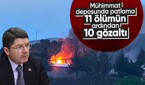 Bakan Tunç açıkladı: Balıkesir'deki patlamaya ilişkin 10 kişi gözaltına alındı