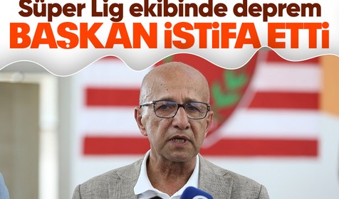 Hatayspor Başkanı Levent Mıstıkoğlu, istifa etti