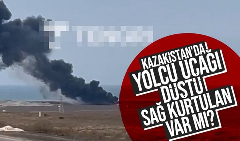 Kazakistan'daki uçak kazasının bilançosu açıklandı: 38 ölü